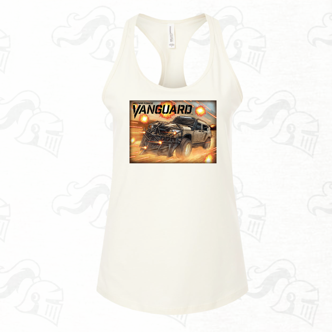 Vanguard Action Womens Racerback Tank