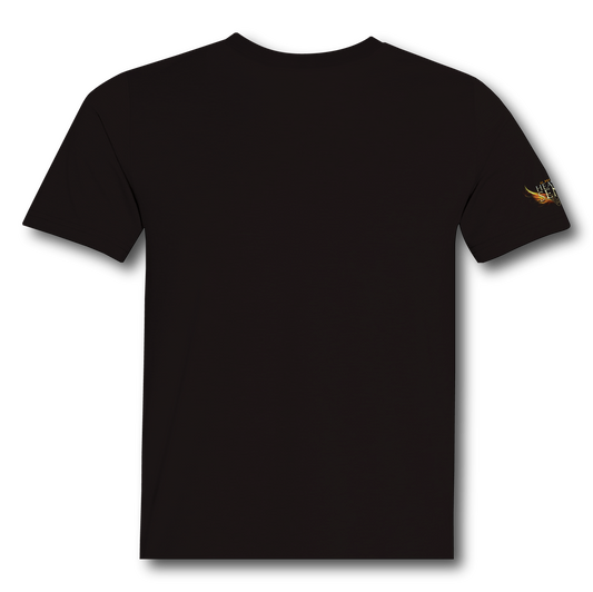 Heaven Sent T-Shirt back, plain black