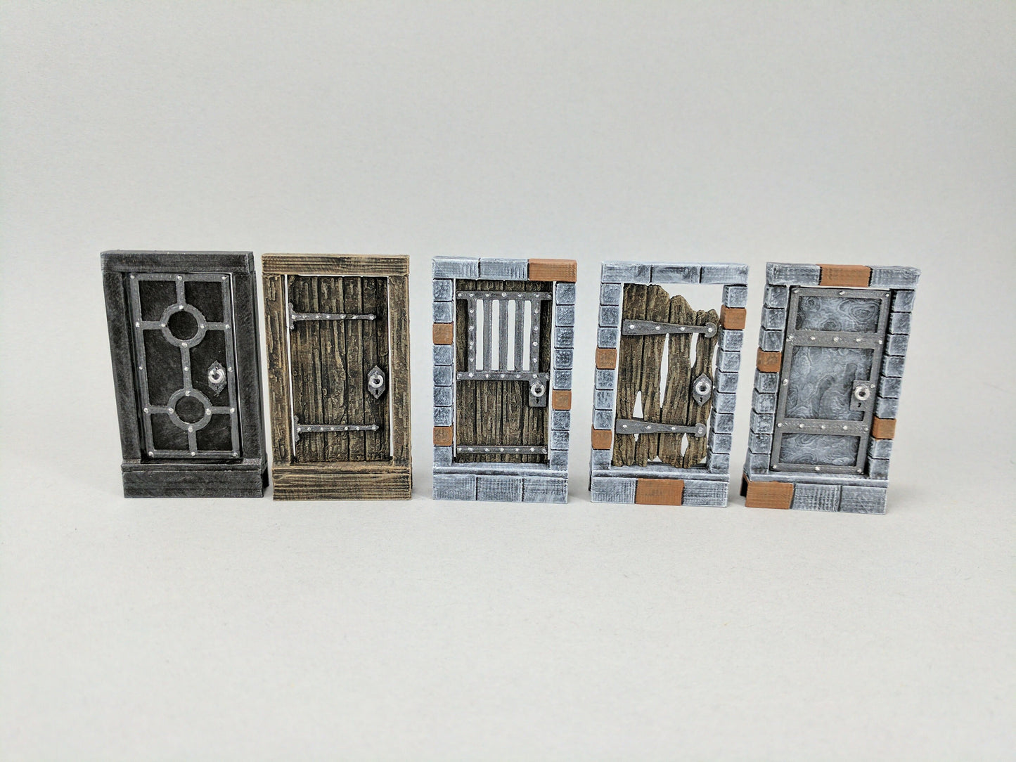 Openable Dungeon Doors – 28-33mm Scale | Functional True Tiles Terrain