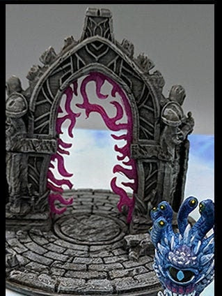 Ancient Portal Terrain – 28-33mm Scale | Magical Gateway & Objective Scenery