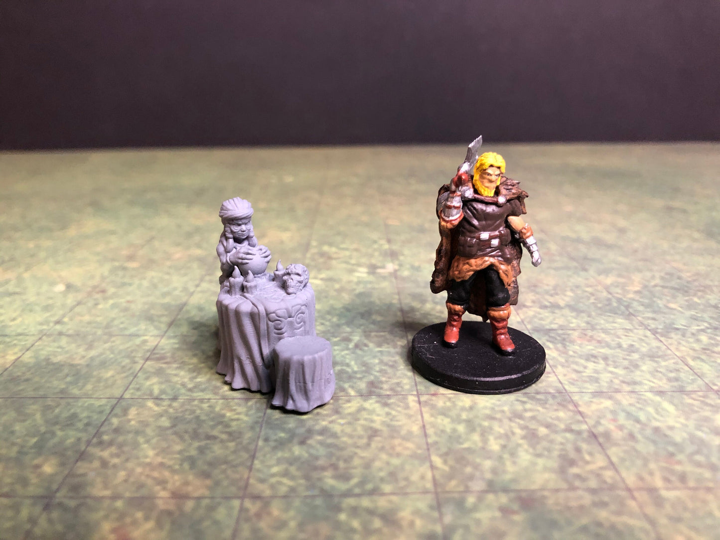 Fortune Teller Tent Playset – 28-33mm Scale | RPG Camp & Town Terrain