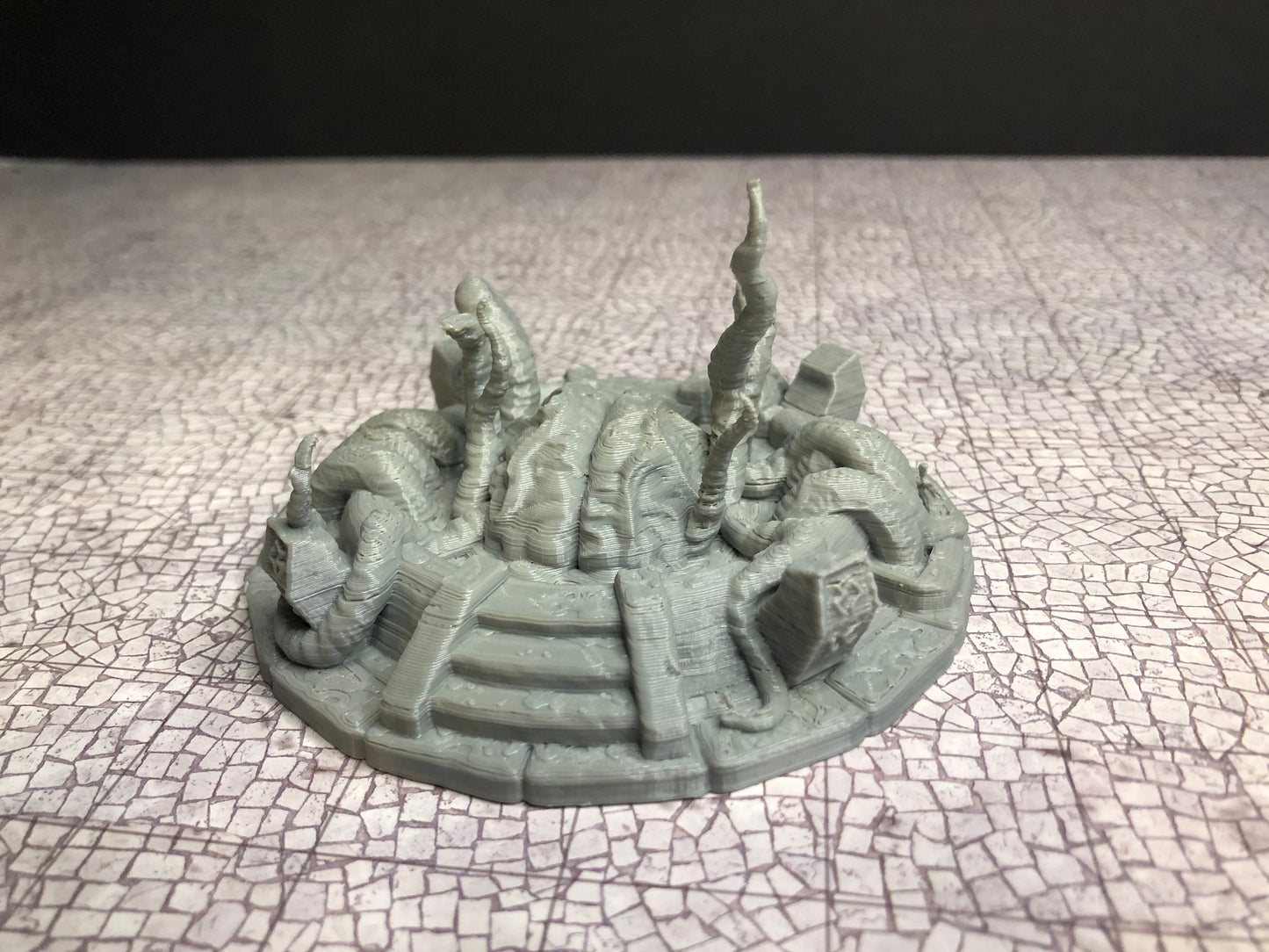 Brain Pool Terrain – 28-33mm Scale | Elder Brain & Underdark Scenery