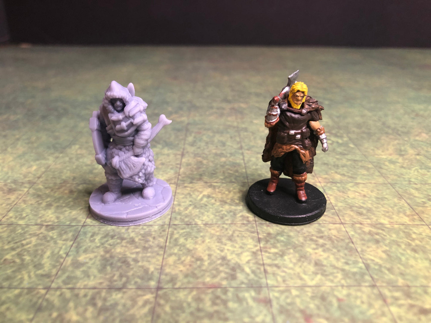 Ice Hunter Tribe Miniature Set – 28-33mm Scale | 6-Piece Arctic Warband