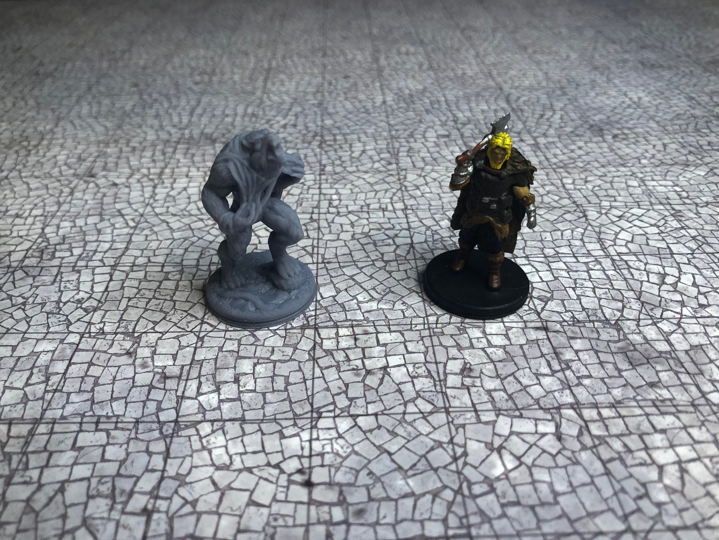 Werewolf Miniature – 28-33mm Scale | Lycanthrope Monster for D&D and Pathfinder