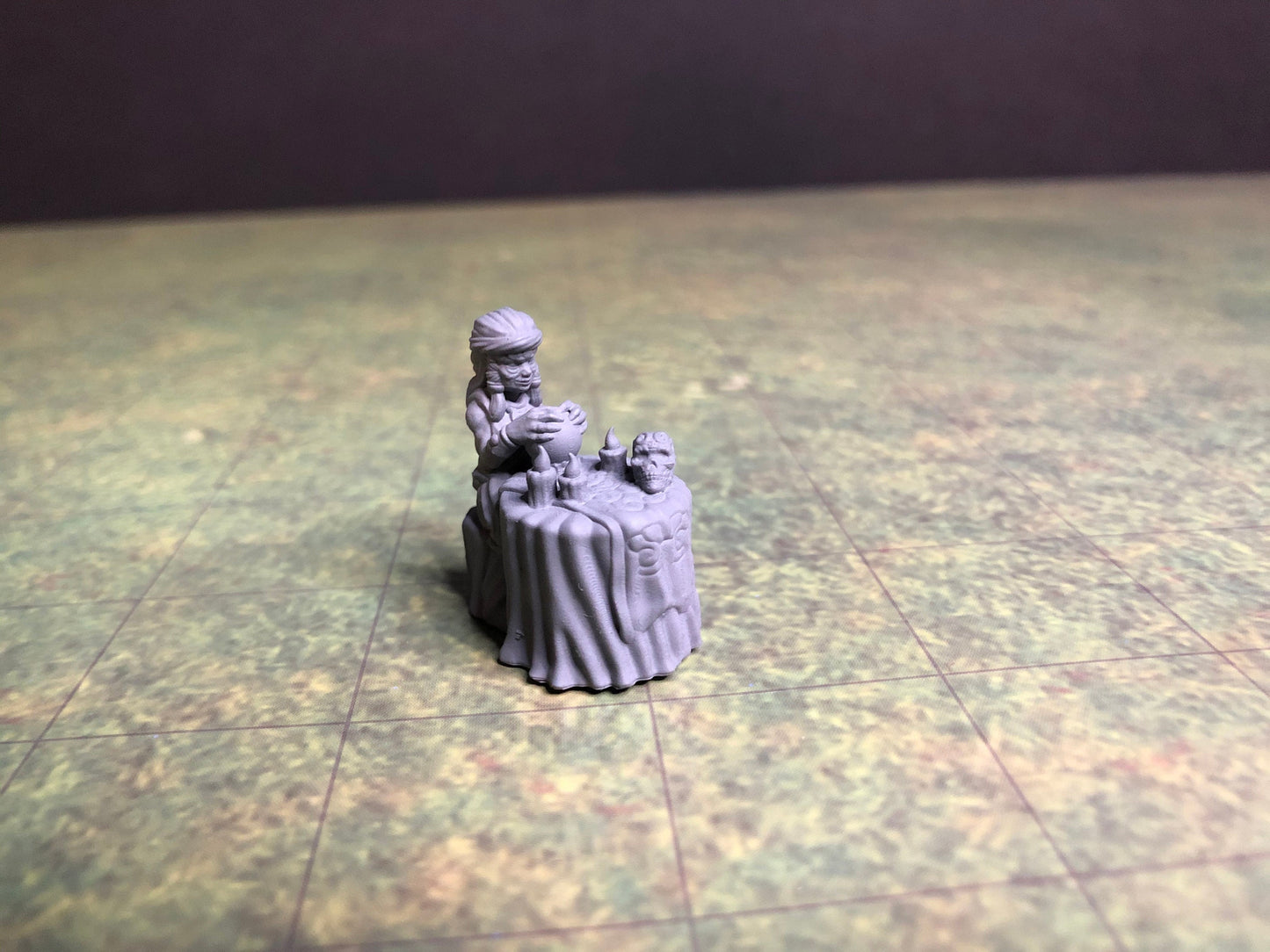 Fortune Teller Tent Playset – 28-33mm Scale | RPG Camp & Town Terrain