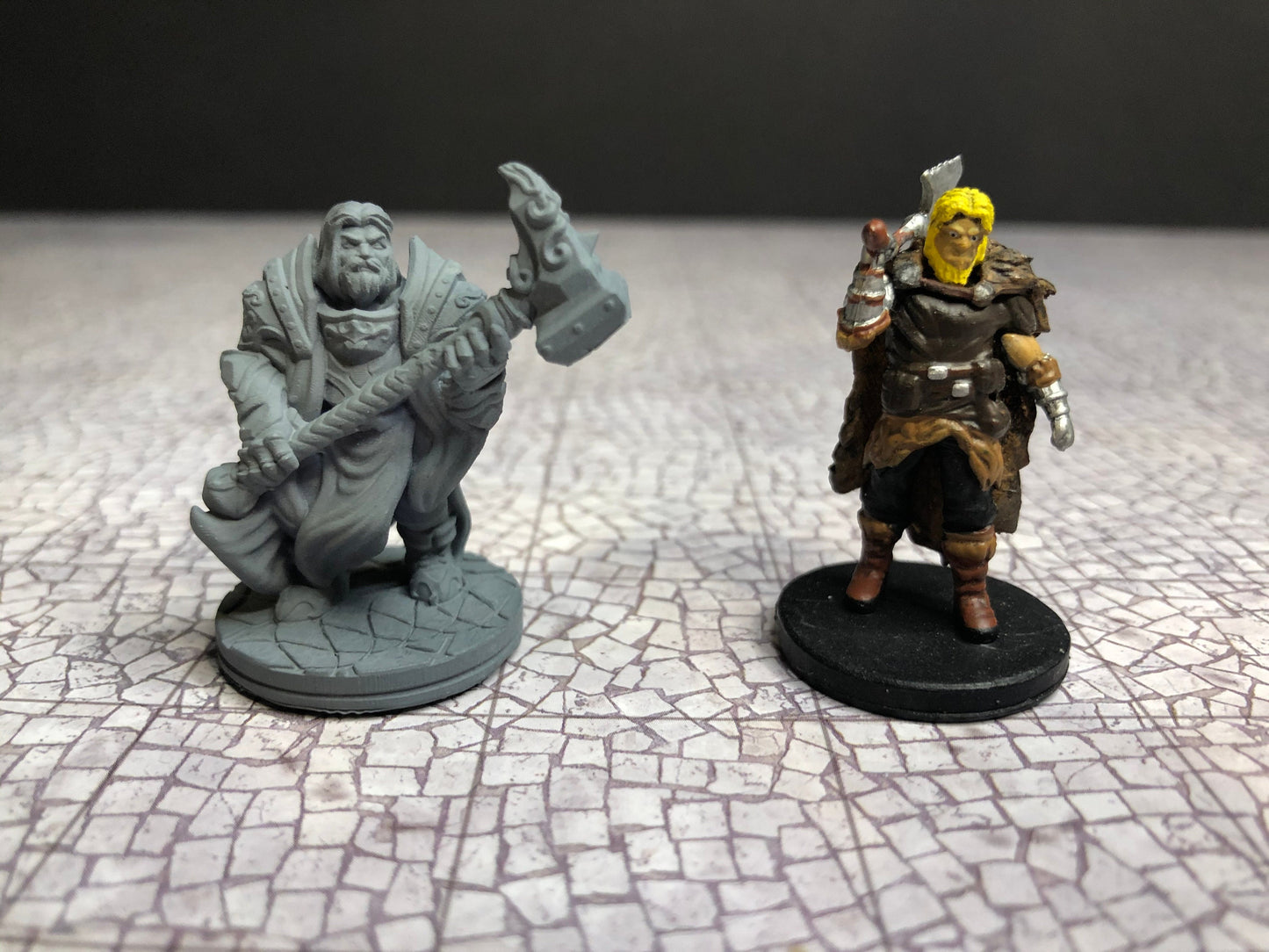 Clerics and Paladins Set – 28-33mm Scale | Holy PC & NPC Miniatures
