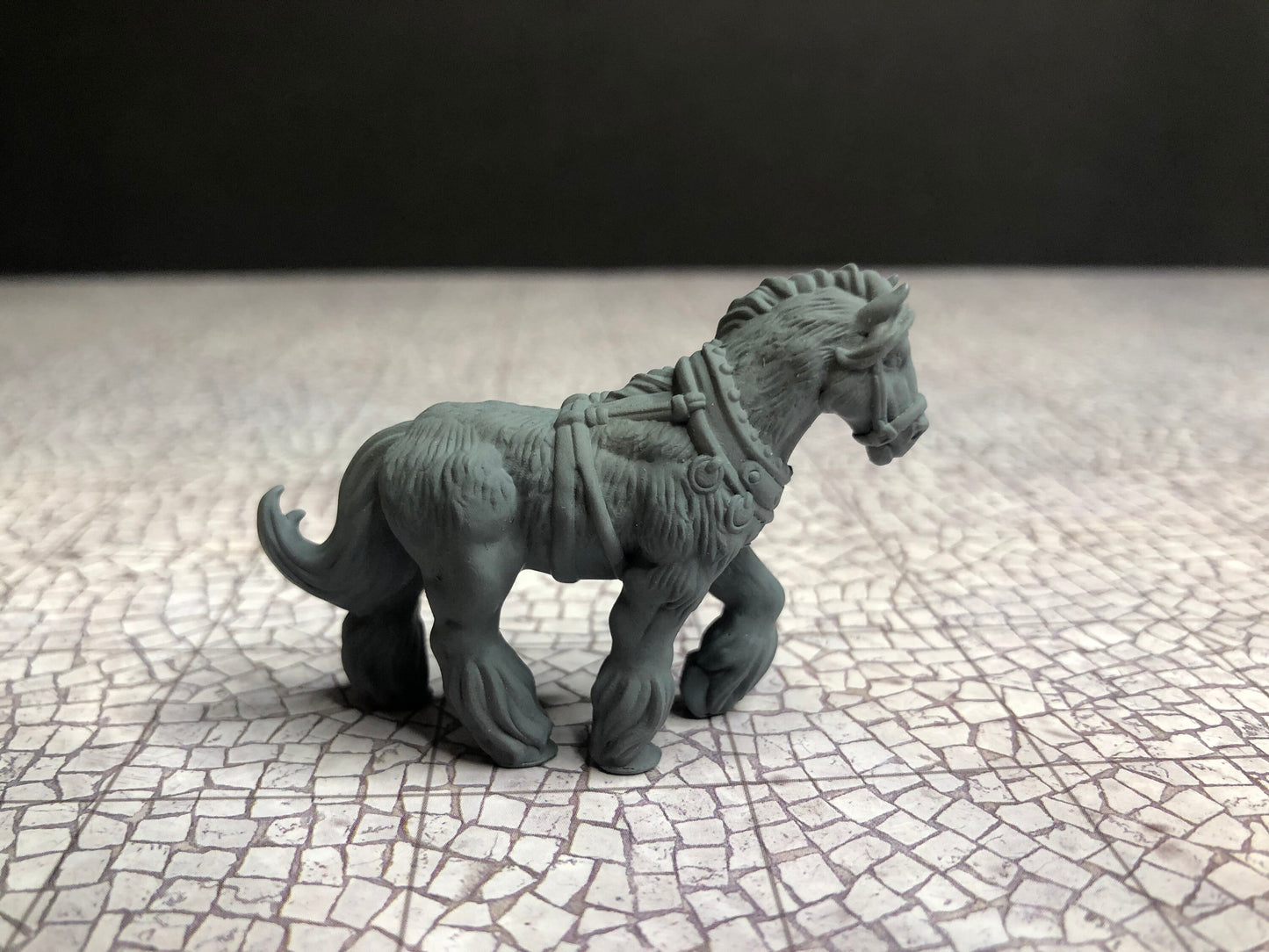 Horse Miniatures (2-Pack) – 28-33mm Scale | Travel & Cavalry RPG Figures