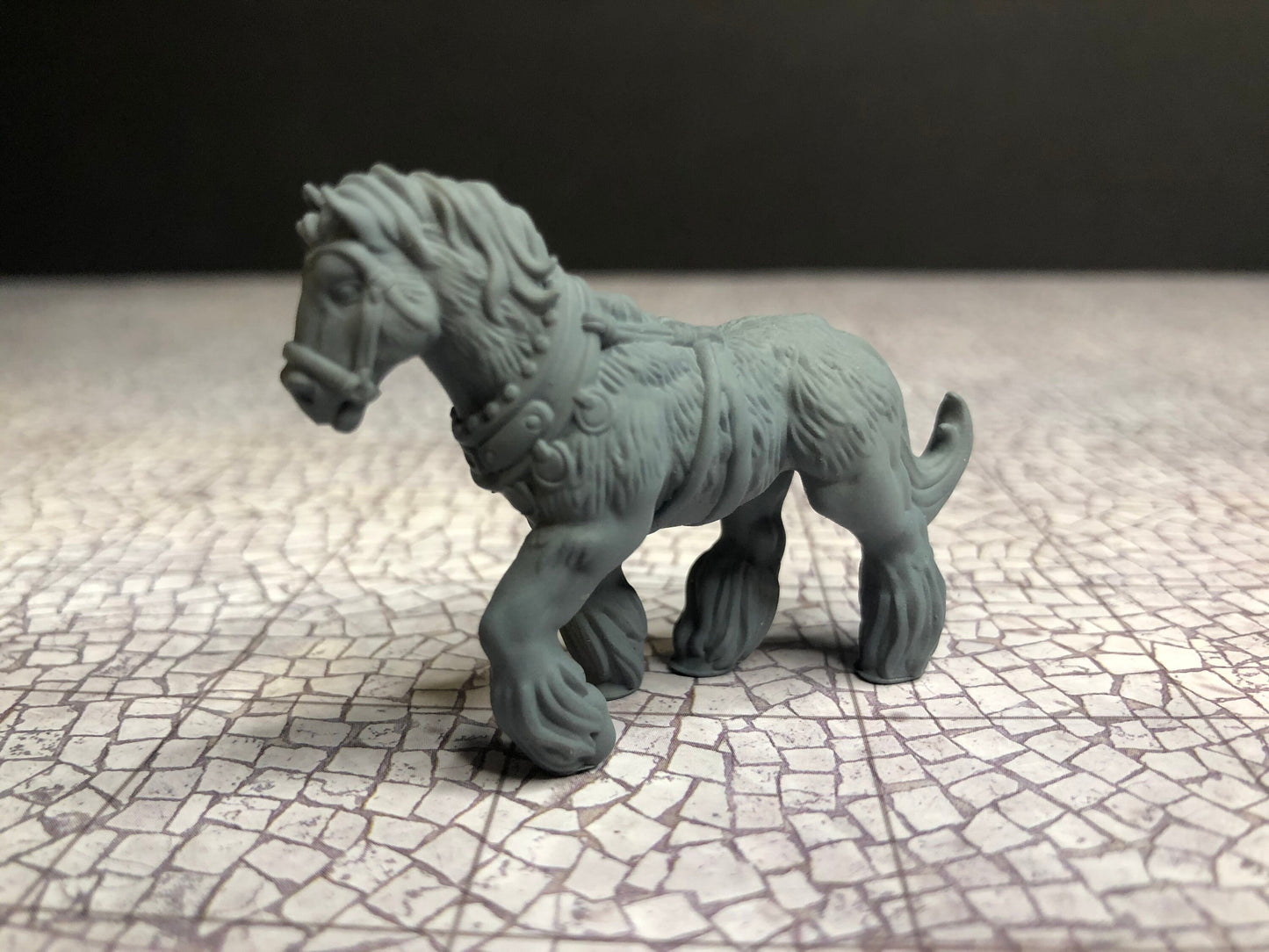 Horse Miniatures (2-Pack) – 28-33mm Scale | Travel & Cavalry RPG Figures