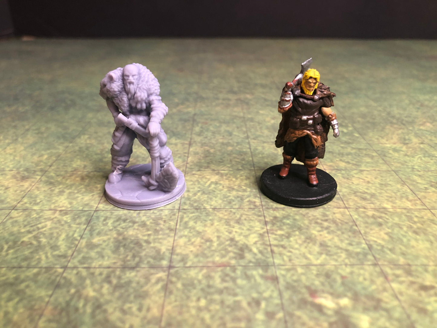 Ice Hunter Tribe Miniature Set – 28-33mm Scale | 6-Piece Arctic Warband