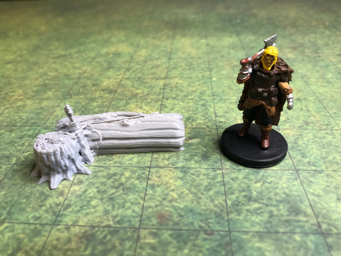 Adventurer’s Camp Playset – 28-33mm Scale | Complete Tabletop RPG Campsite Terrain