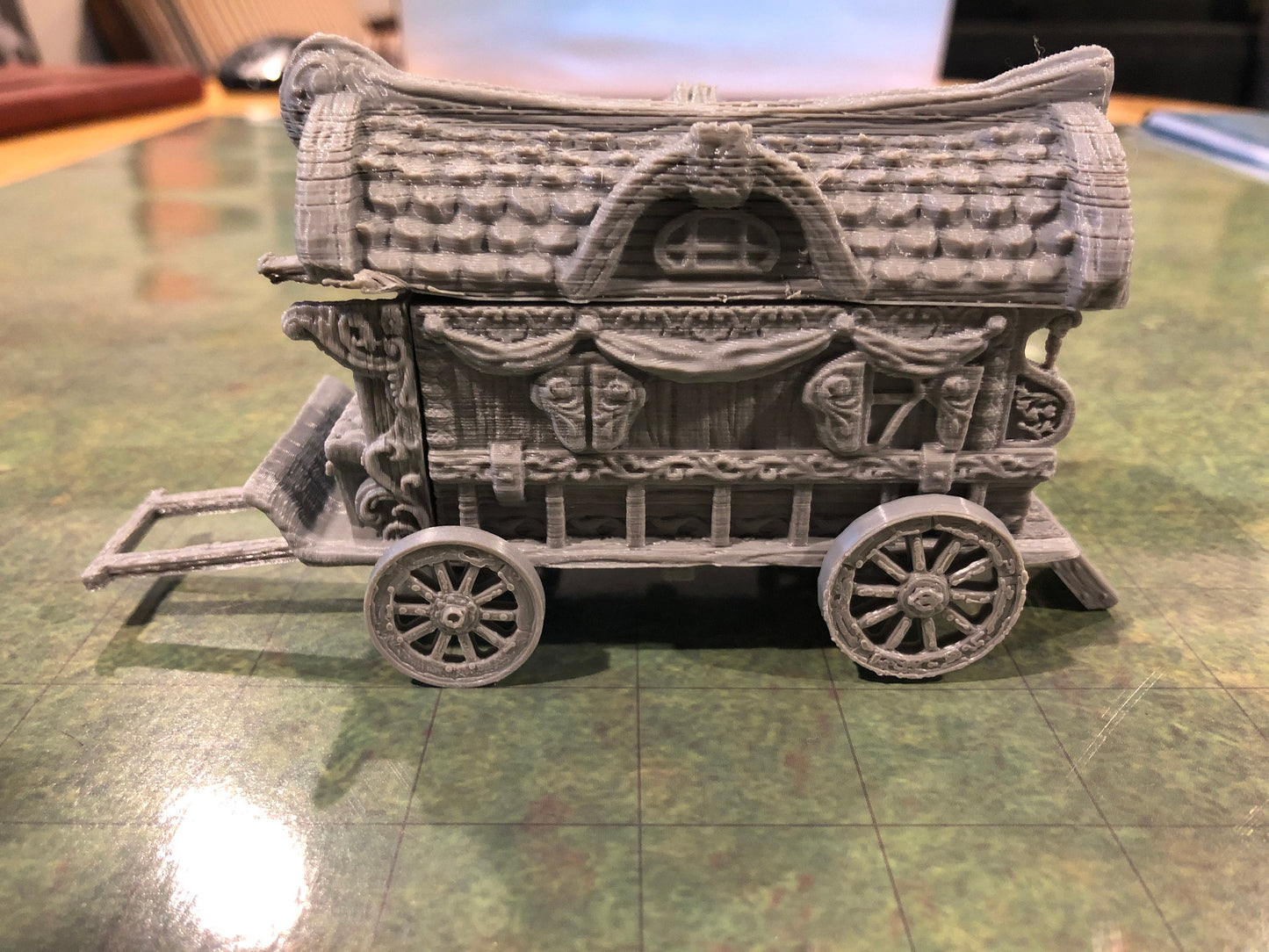 Medieval Wagon – 28-33mm Scale | Tabletop RPG Scatter Terrain