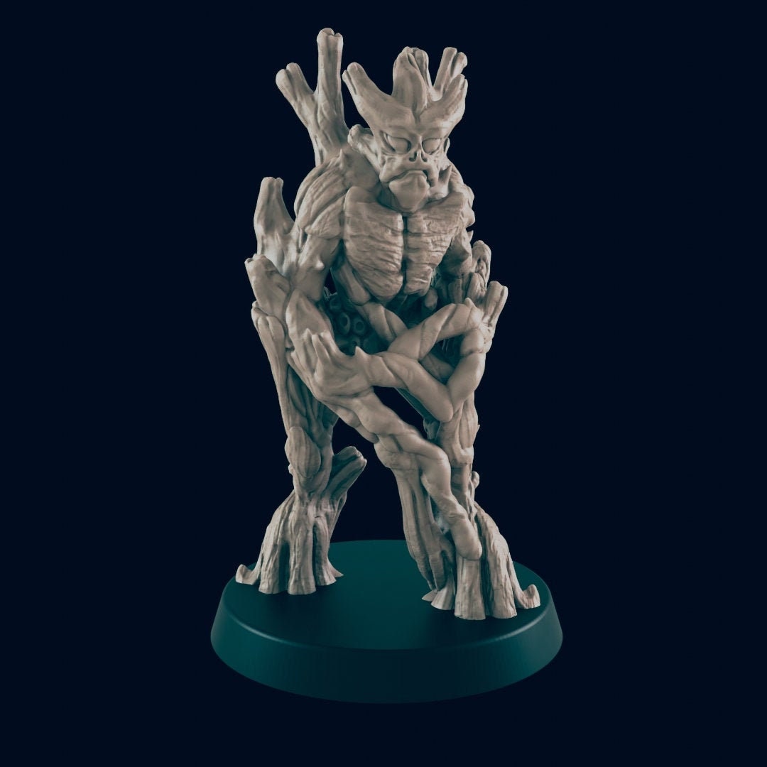 Blight Miniature – 28-33mm Scale | Corrupted Plant Creature for Forest Encounters