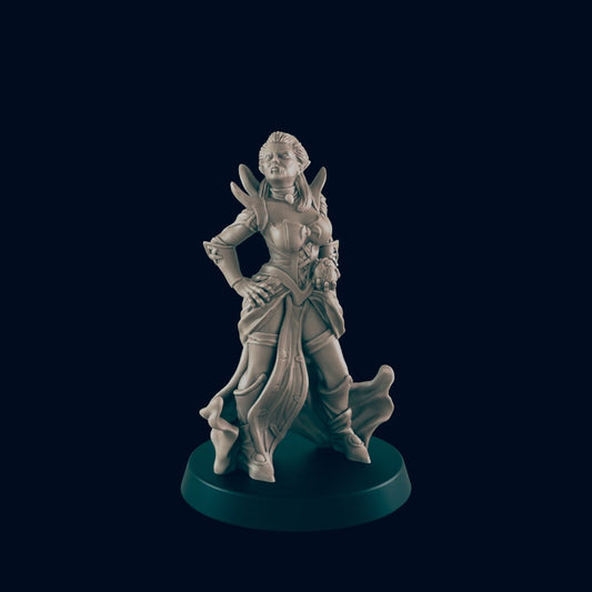 Vampire Miniature – 28-33mm Scale | Undead Noble for Tabletop RPGs