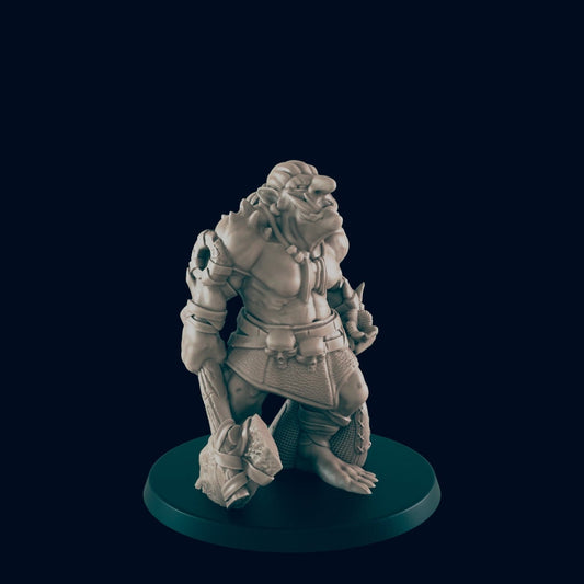 Troll Miniature – 28-33mm Scale | Iconic Regenerating Monster for RPGs