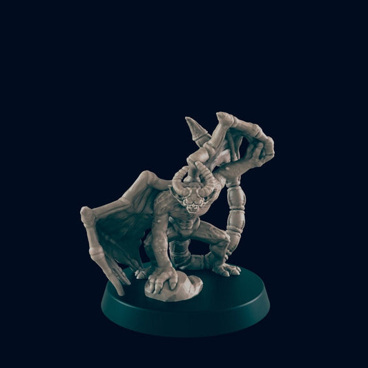 Imp Miniature – 28mm/32mm Scale | Fiend Creature for D&D and Pathfinder