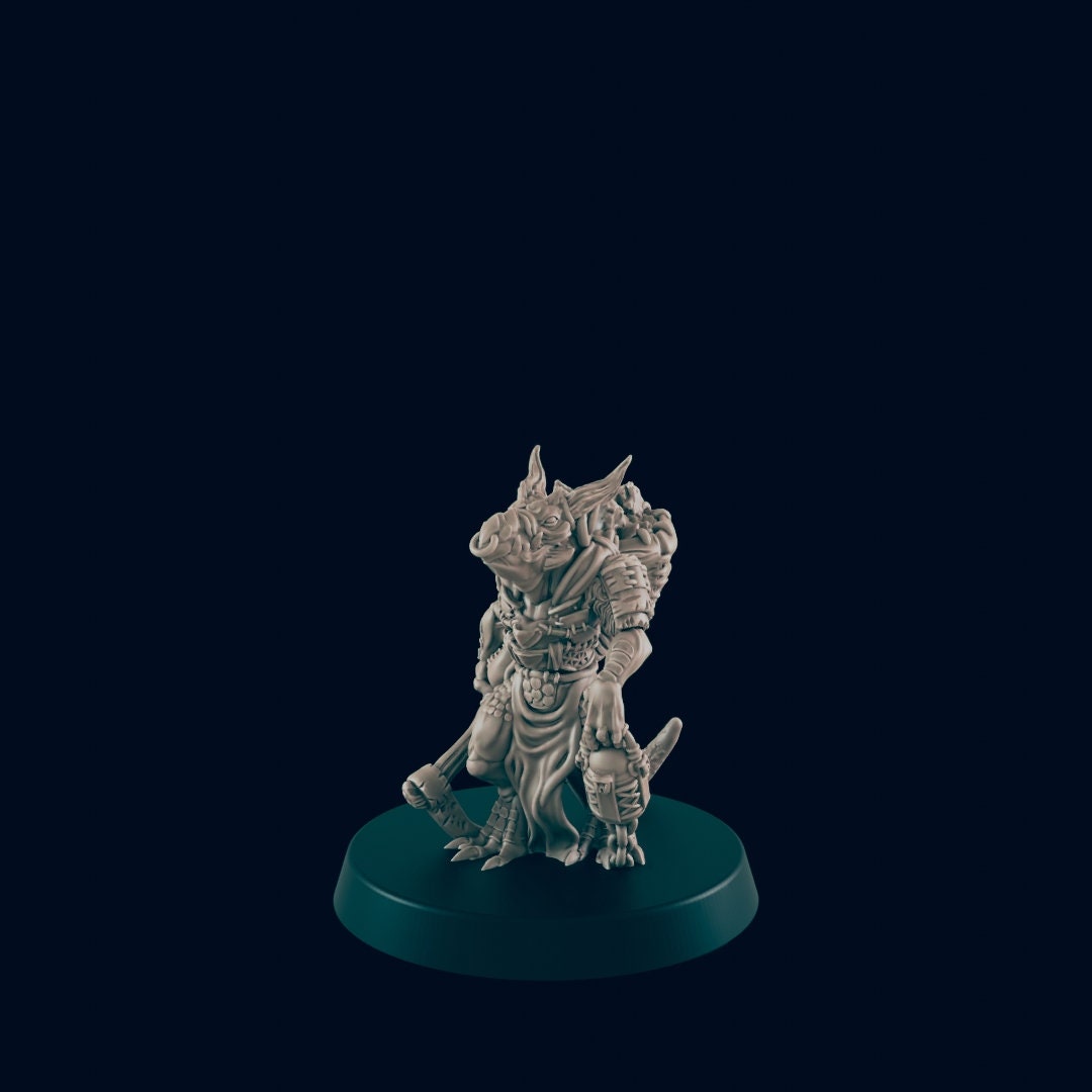 Kobold Miniature – 28-33mm Scale | Classic Dungeon Denizen for RPGs