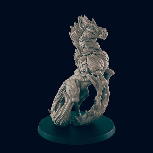 Nightmare Miniature – 28-33mm Scale | Demonic Steed for Tabletop RPGs