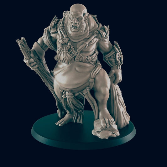 Hill Giant Miniature – 28-33mm Scale | Male & Female Giant Options