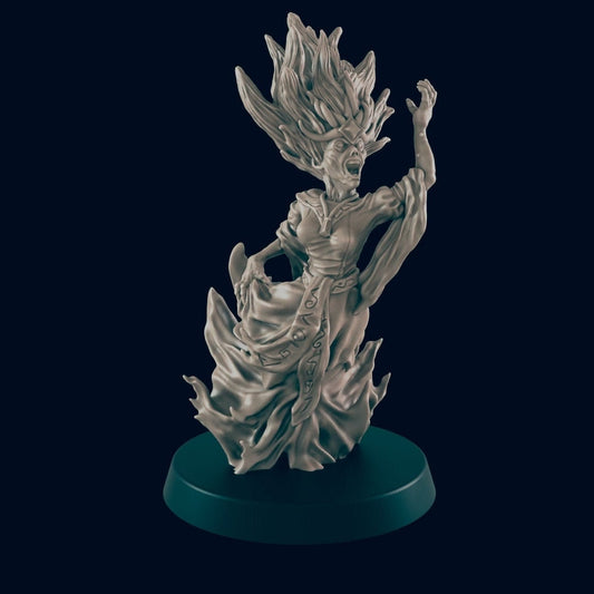 Banshee Miniature – 28-33mm Scale | Ghostly Undead for Horror Encounters