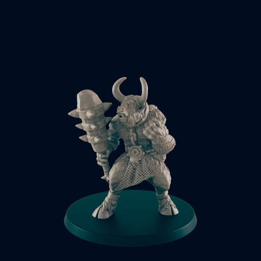 Minotaur Miniature – 28-33mm Scale | Iconic Labyrinth Boss Figure