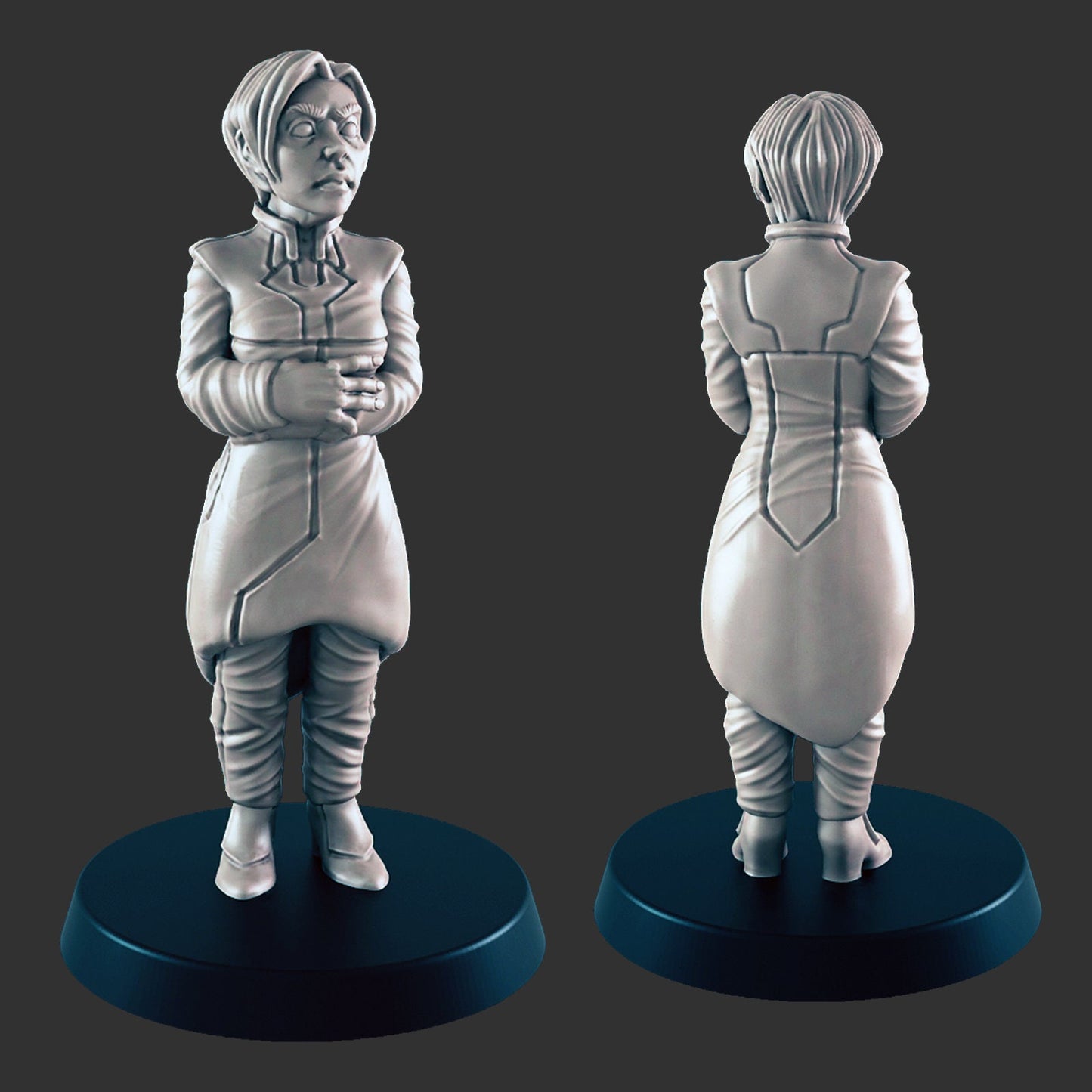 Scientist Miniature – 28-33mm Scale | Sci-Fi NPC & Space Explorer Figure