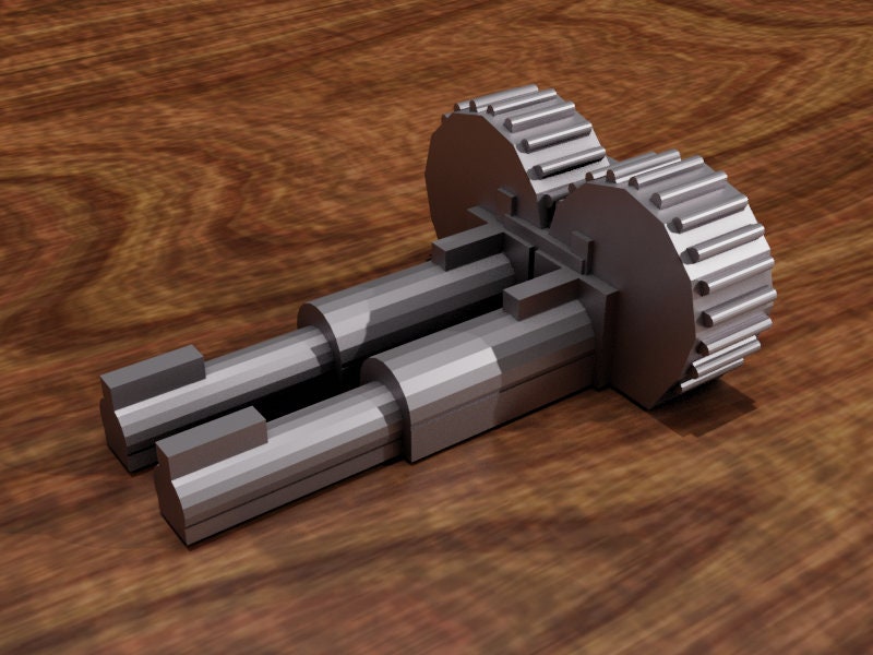 Gaslands Machine Gun Vehicle Weapons | 1/64 Scale Post-Apocalyptic Combat