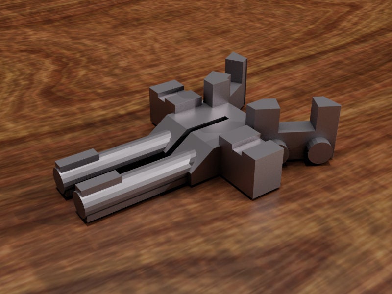 Gaslands Machine Gun Vehicle Weapons | 1/64 Scale Post-Apocalyptic Combat