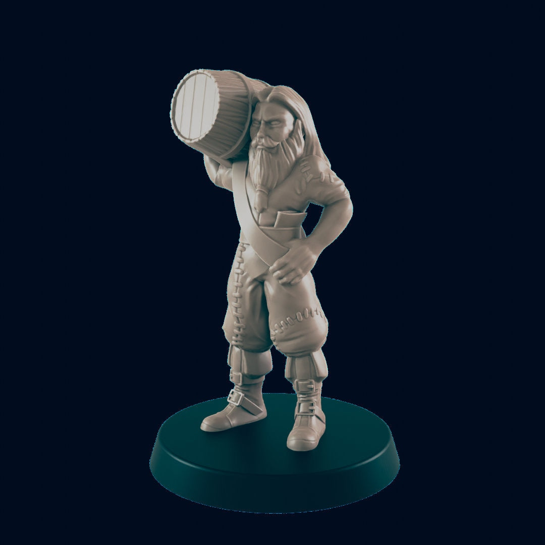 Sailor Miniature – 28-33mm Scale | Nautical NPC for Sea & Port Encounters