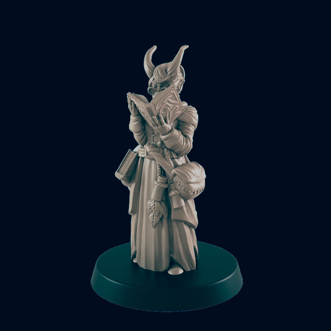 Dragonborn Townsfolk Miniature