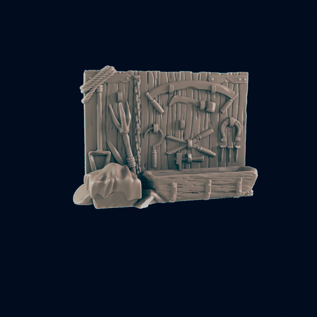 Farmer Miniature – 28-33mm Scale | Rural NPC for Town & Farm Encounters