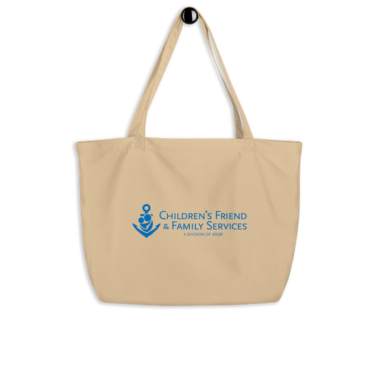 Children's Friend Large organic tote bag