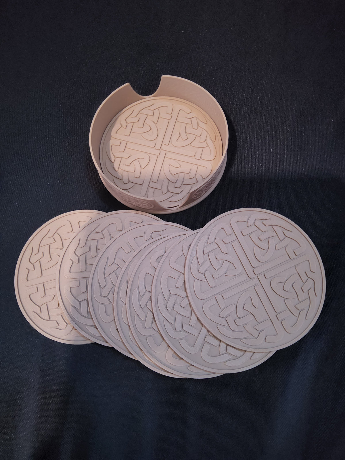 3D-printed 3d Printed Coasters