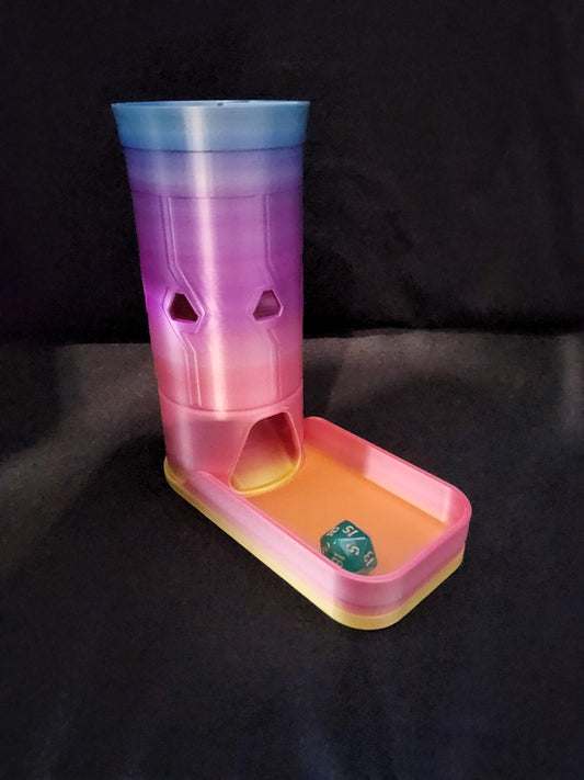 3d Printed Stagetop Dice Tower