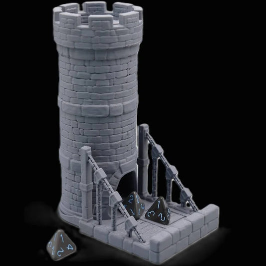 3d Printed Stagetop Dice Tower